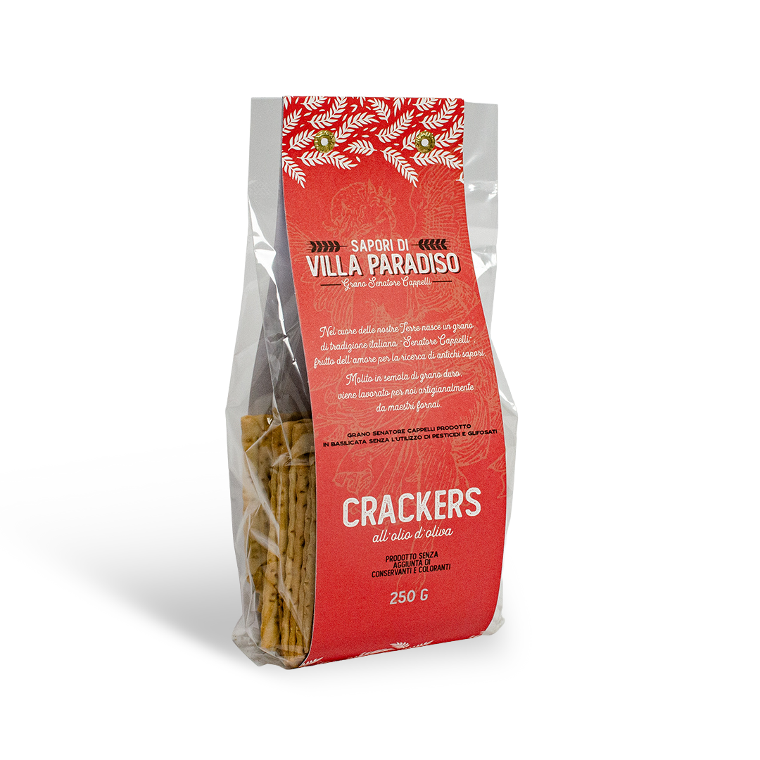 Olive oil crackers